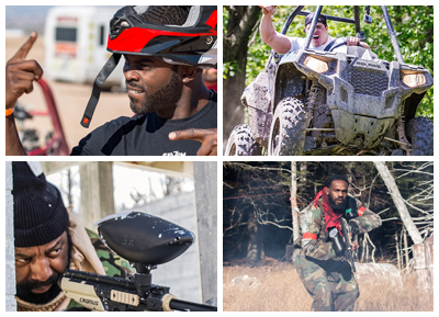 SPORTS FANS CONNECTION'S PAINTBALL AND VEGAS SUNBUGGY EVENTS 